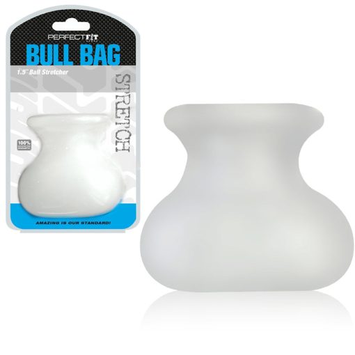 Perfect Fit Bull Bag Xl 1.5In Ball Stretcher - Clear