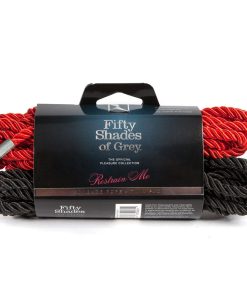 Fifty Shades Of Grey Restrain Me Bondage Rope Twin Pack Red/Black