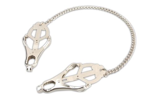 Lux Fetish Japanese Clover Nipple Clamps - Image 3