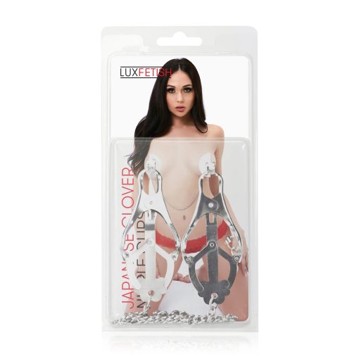 Lux Fetish Japanese Clover Nipple Clamps - Image 7