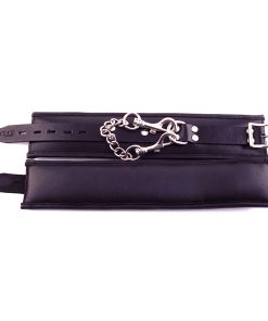 Rouge Padded Ankle Cuffs Black