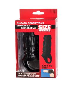 Size Matters Enhancer Sex Sleeve Black