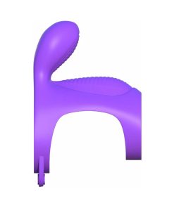 Fantasy C-Ringz Ultimate Couples Cage Vibrating Cock Sheath Purple