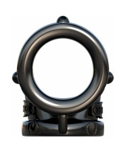 Fantasy C-Ringz Rock Hard Cock Pipe Sling Black