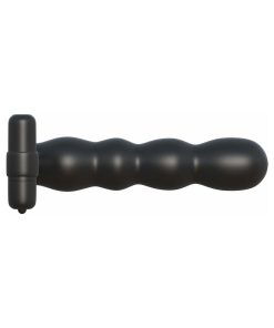 Fantasy C-Ringz Posable Partner Double Penetrator Vibrating Cockring Black