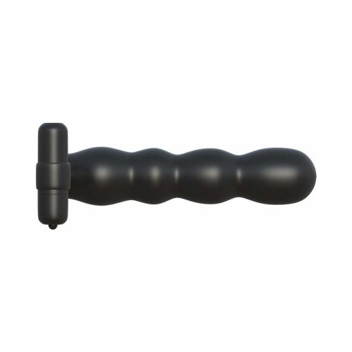 Fantasy C-Ringz Posable Partner Double Penetrator Vibrating Cockring Black - Image 4