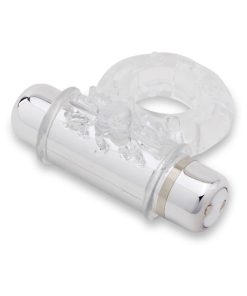 Nu Sensuelle Mate Ultra Flex Couple'S Ring Clear