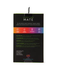 Nu Sensuelle Mate Ultra Flex Couple'S Ring Clear