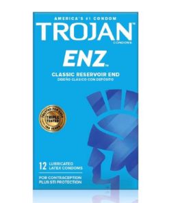 Trojan-Enz Lubricated Condoms 12-Pack