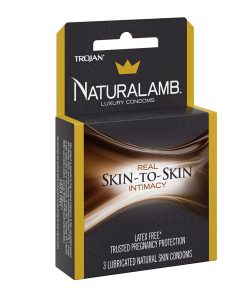 Naturalamb Lubricated Condoms 3-Pack