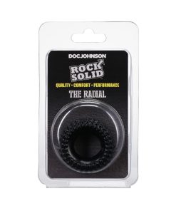 Rock Solid Radial Black C Ring In A Clamshell