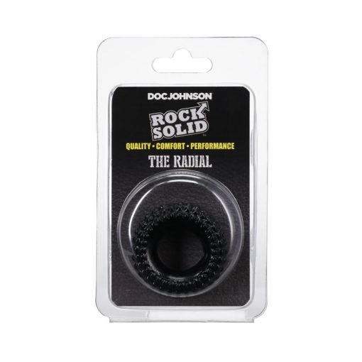 Rock Solid Radial Black C Ring In A Clamshell