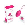 Vedo Peach Rechargeable Egg Vibe - Foxy Pink