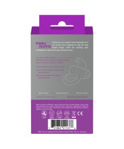 Vedo Frisky Bunny Rechargeable Vibrating Ring - Perfectly Purple