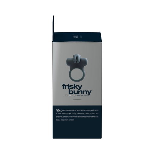 Vedo Frisky Bunny Rechargeable Vibrating Ring - Black Pearl - Image 6