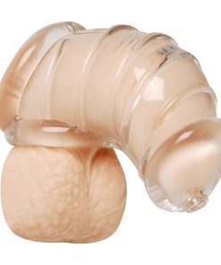 Master Series Detained Soft Body Chastity Cage Clear