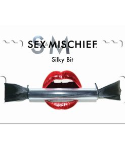 Sportsheets Sex & Mischief Silky Bit Gag Black