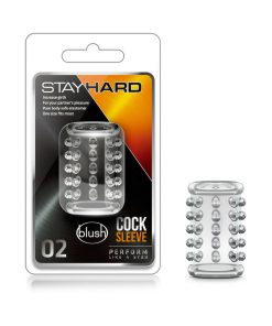 Stay Hard Cock Sleeve 02 Penis Enhancer Clear