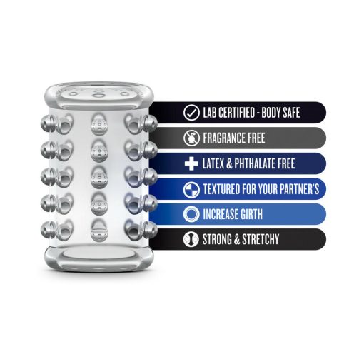 Stay Hard Cock Sleeve 02 Penis Enhancer Clear - Image 4