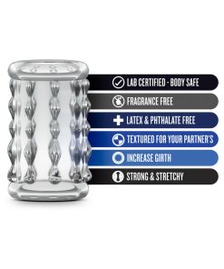 Stay Hard Cock Sleeve 04 Penis Enhancer Clear