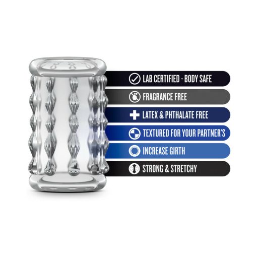 Stay Hard Cock Sleeve 04 Penis Enhancer Clear - Image 4