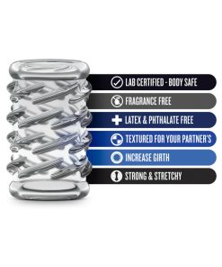 Stay Hard 6-Piece Cock Sleeve Kit Clear