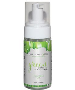 Intimate Earth Green Foaming Toy Cleaner With Tea Tree Oil 3.4 Oz.