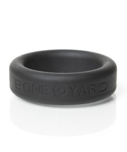 Boneyard Silicone Ring 30Mm Black