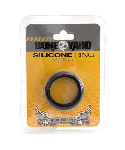 Boneyard Silicone Ring 35Mm Black