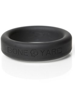 Boneyard Silicone Ring 35Mm Black