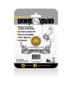 Boneyard Silicone Ring 40Mm Black