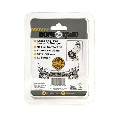 Boneyard Silicone Ring 50Mm Black - Image 2