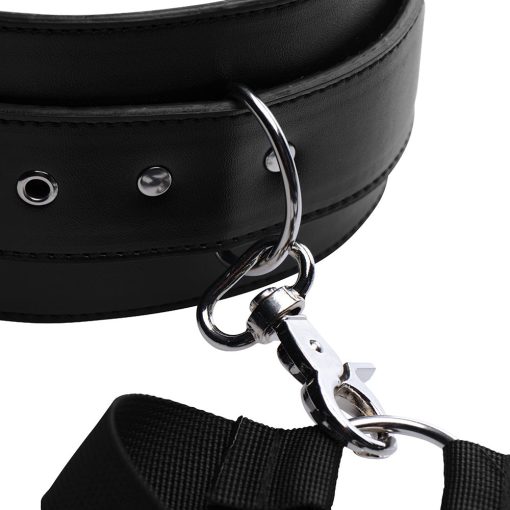 Master Series Acquire Easy Access Thigh Harness With Wrist Cuffs - Image 3