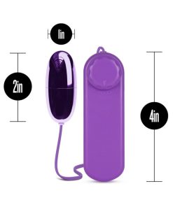 B Yours Power Bullet Remote-Controlled Egg Vibrator Purple