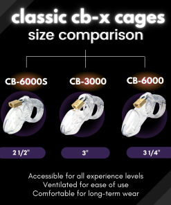 Cb-6000S Clear Male Chastity