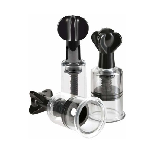 Fetish Fantasy Series Limited Edition Super Suckers Trio Clear/Black - Image 2
