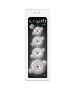 Renegade Vitality Rings 4-Pack Clear