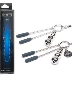Fifty Shades Darker At My Mercy Beaded Chain Nipple Clamps