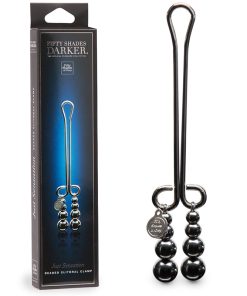 Fifty Shades Darker Just Sensation Beaded Clitoral Clamp