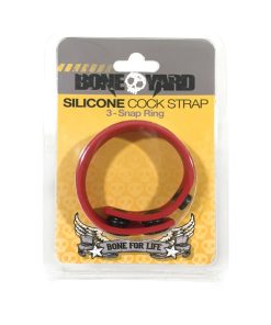 Boneyard Cock Strap Red