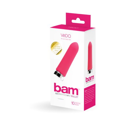 Vedo Bam Rechargeable Bullet - Foxy Pink