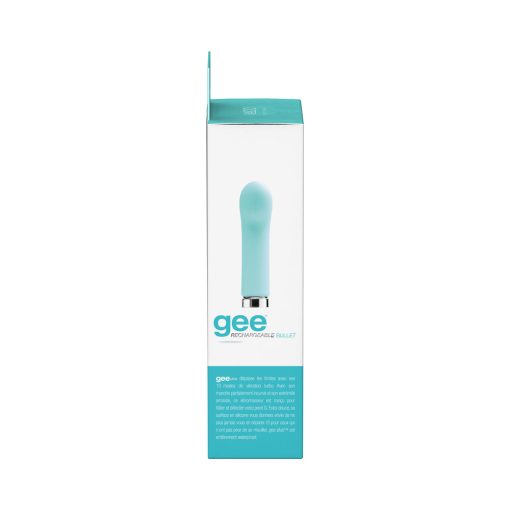 Vedo Geeplus Rechargeable Vibe - Tease Me Turquoise - Image 7