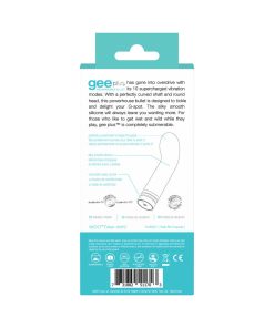Vedo Geeplus Rechargeable Vibe - Tease Me Turquoise