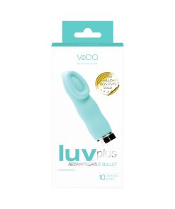 Vedo Luvplus Rechargeable Vibe - Tease Me Turquoise 12 Vedo Luvplus Rechargeable Vibe - Tease Me Turquoise