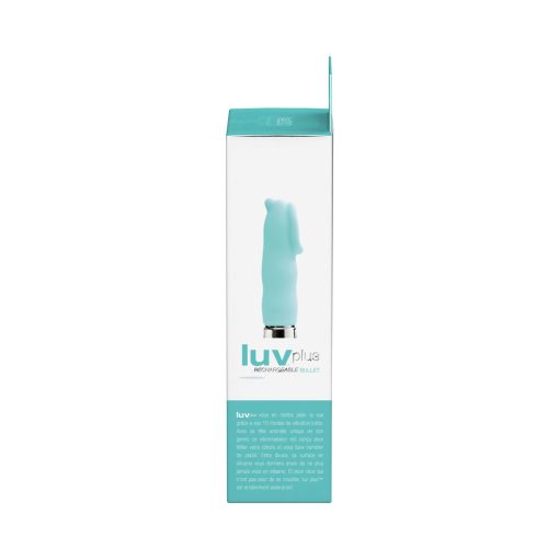 Vedo Luvplus Rechargeable Vibe - Tease Me Turquoise - Image 7