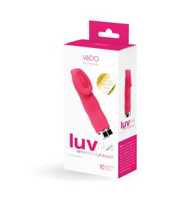 Vedo Luvplus Rechargeable Vibe - Foxy Pink