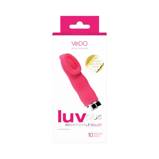Vedo Luvplus Rechargeable Vibe - Foxy Pink - Image 5