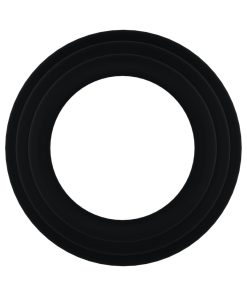 Rock Solid Black Gasket Silicone 3Pc Set (.75In,1In,1.25In)