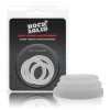 Rock Solid Gasket Translucent Silicone 3Pc Set (.75In