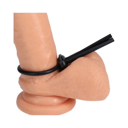 Rock Solid Black Silicone Double Lock Adjustable  Lasso/Bolo - Image 7